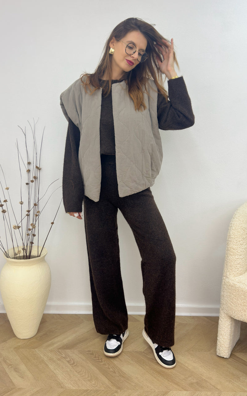 Gilet NAIMA - beige 🇮🇹