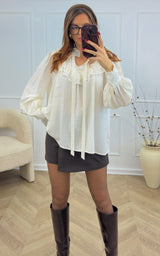 Blouse BALISTA - blanc