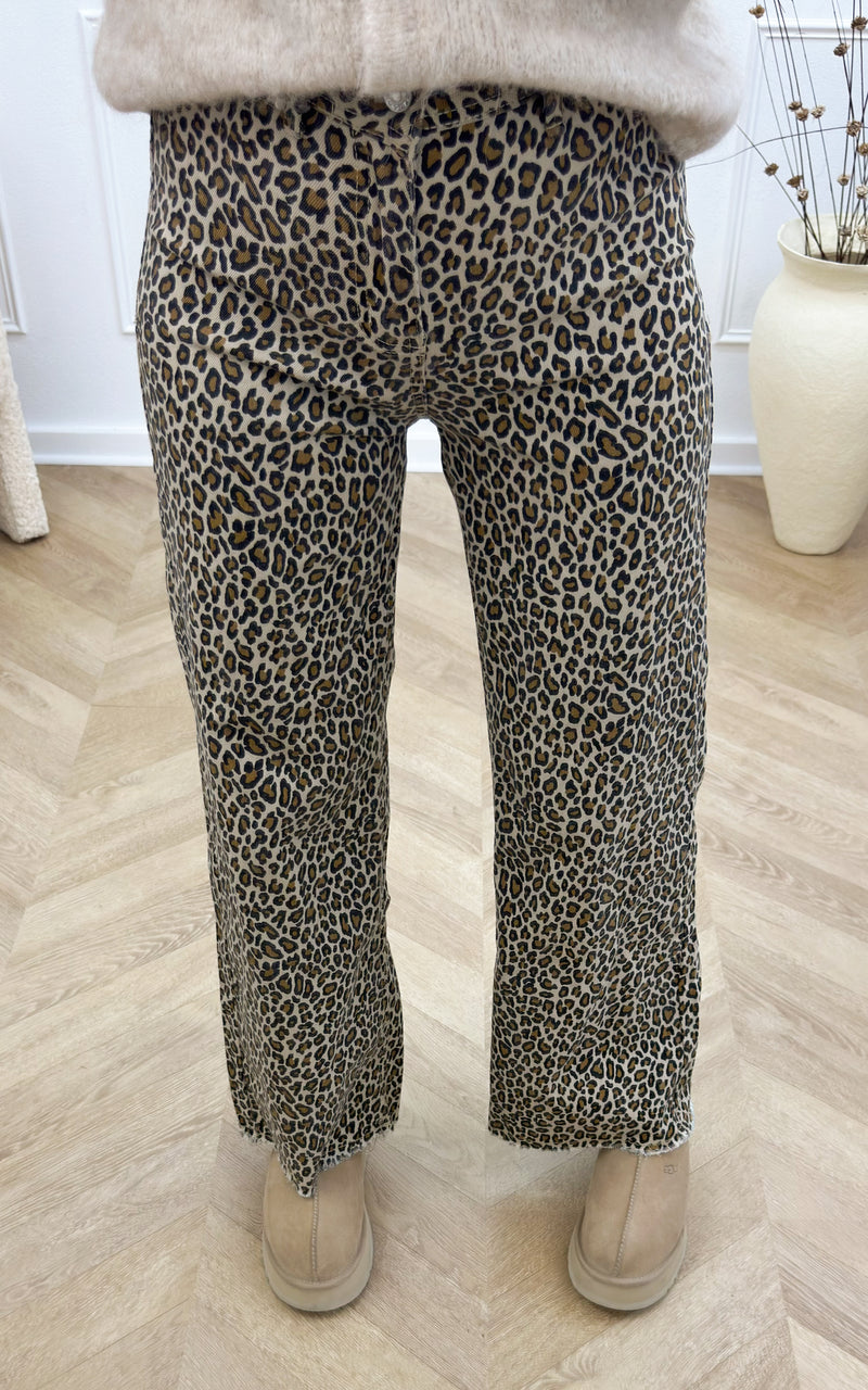 Jeans MELUSINE - léopard