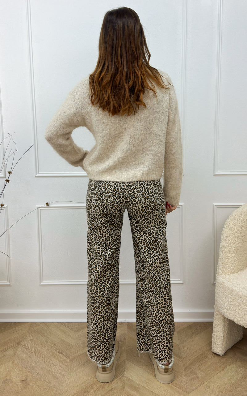 Jeans MELUSINE - léopard