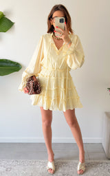 Robe MENTON - jaune