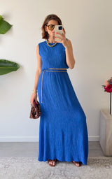 Ensemble jupe DINAN - bleu 🇮🇹