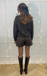 Short HOLIDAY ROMANCE - marron