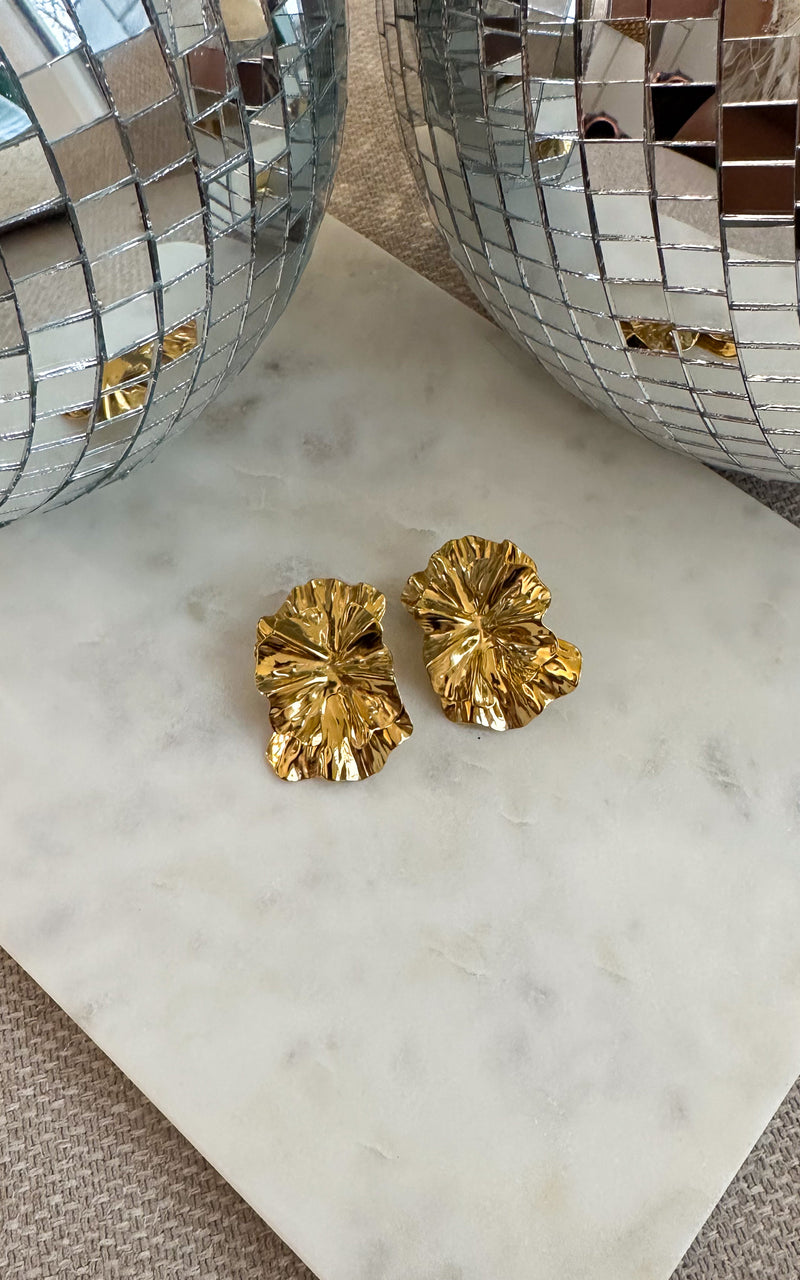 Boucles d'oreilles LUMIERE DE MINUIT - doré