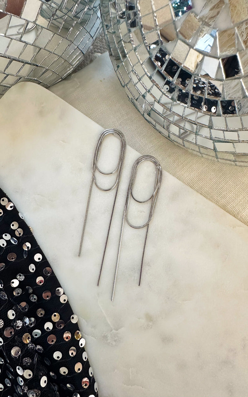 Boucles d'oreilles FROSTED DREAMS - argenté