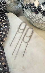 Boucles d'oreilles FROSTED DREAMS - argenté