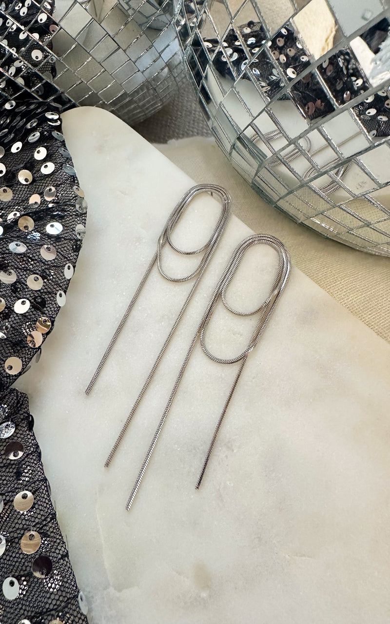 Boucles d'oreilles FROSTED DREAMS - argenté