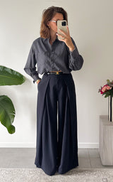 Pantalon ALMEA - bleu marine