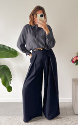 Pantalon ALMEA - bleu marine