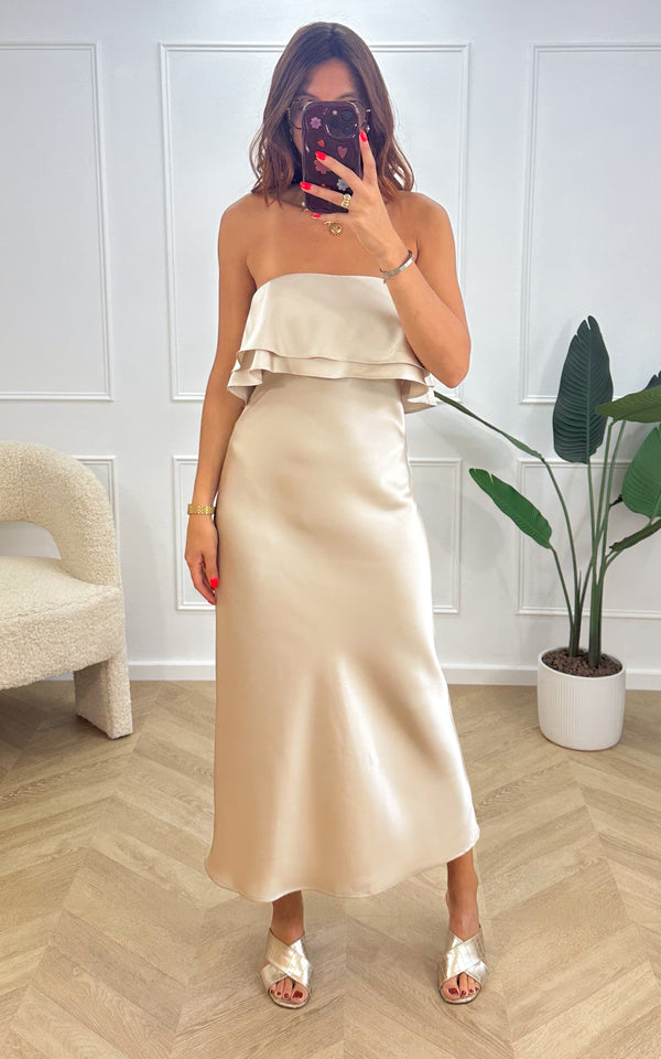Robe AILINA - beige