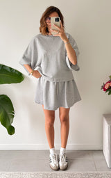 T-shirt BILLIE - gris