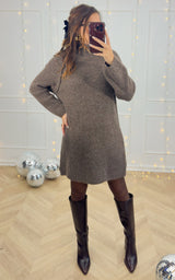 Robe pull MARZELA - taupe 🇮🇹