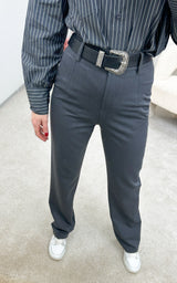 Pantalon tailleur gris PERNA