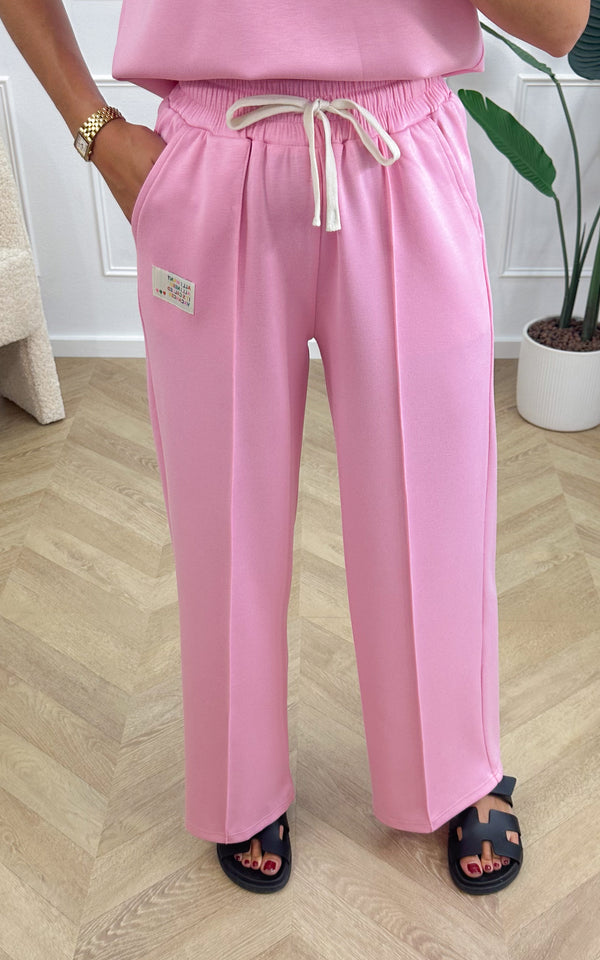 Pantalon jogging VIO - rose