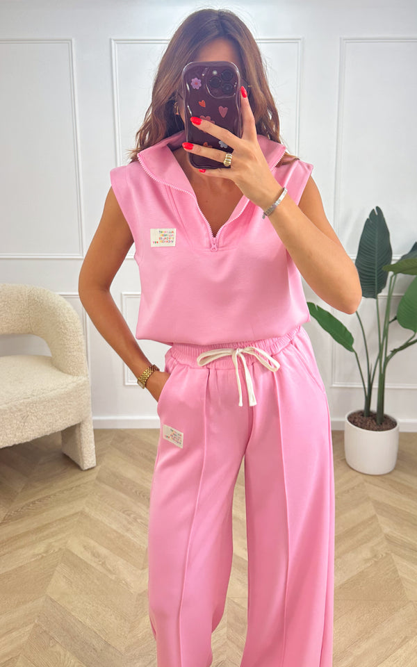 Top jogging VIO - rose