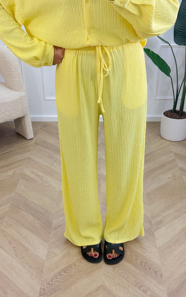 Pantalon ALVA - jaune