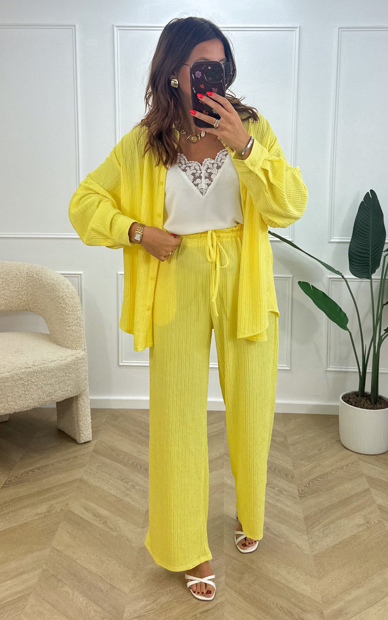 Pantalon ALVA - jaune