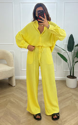 Pantalon ALVA - jaune