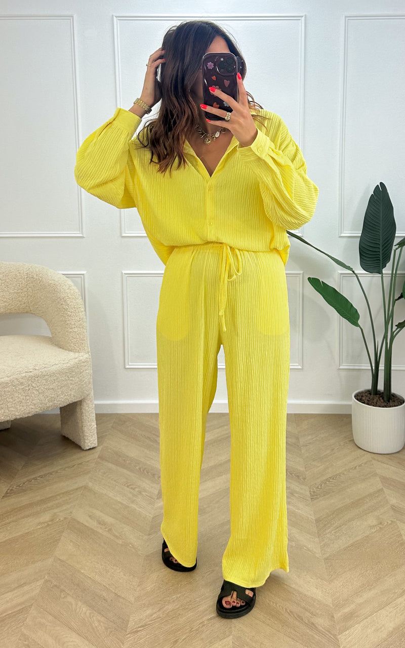 Chemise ALVA - jaune