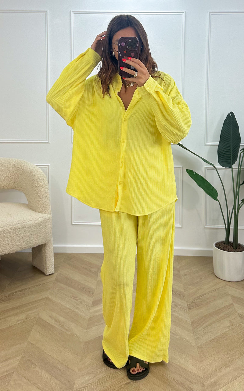 Chemise ALVA - jaune