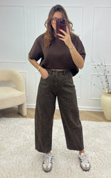 T-shirt épais SOLYNE - chocolat 🇮🇹