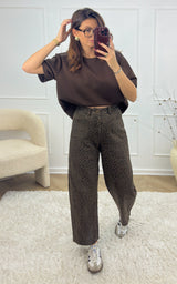 T-shirt épais SOLYNE - chocolat 🇮🇹