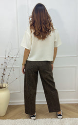 T-shirt épais SOLYNE - écru 🇮🇹