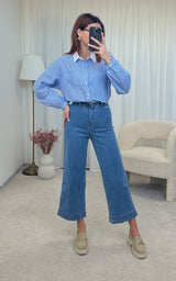 Jeans coupe culotte AZYLISS