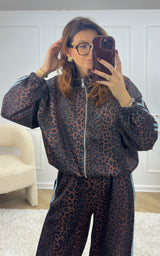 Gilet jogging VALEN - léopard 🇮🇹