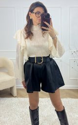 Blouse NOHELIE - blanc