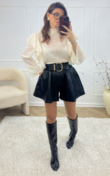 Blouse NOHELIE - blanc