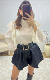 Blouse NOHELIE - blanc