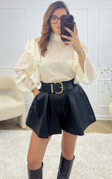 Blouse NOHELIE - blanc