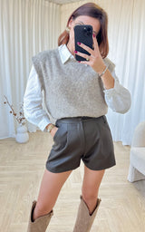 Short simili MILENE - marron