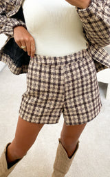 Short tweed "Oxan"