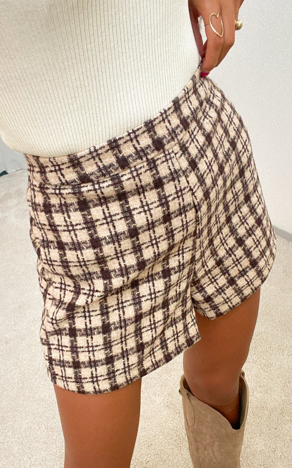 Short tweed "Oxan"