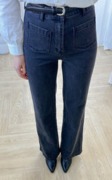 Jeans flare PIERETTE - noir