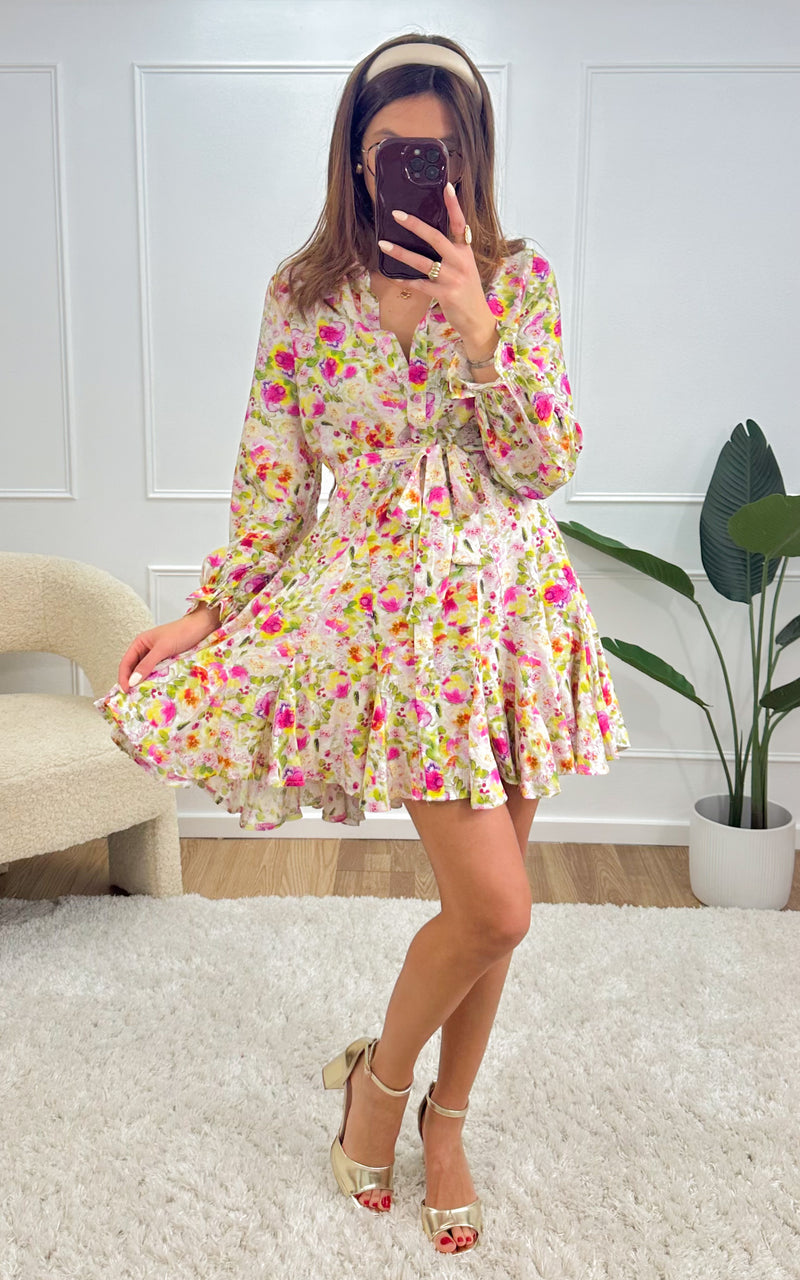Robe MATILDA  - fleurie