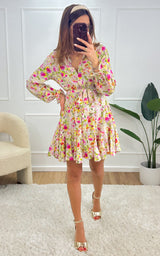 Robe MATILDA  - fleurie