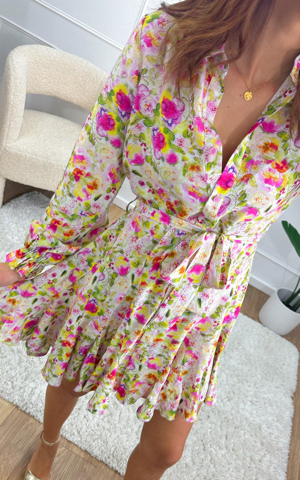 Robe MATILDA  - fleurie