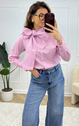 Blouse carreaux OPAL - rose