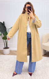 Trench long FAYE - beige