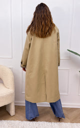 Trench long FAYE - beige