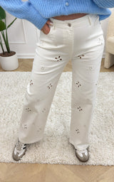 Jeans HOLLIS - blanc