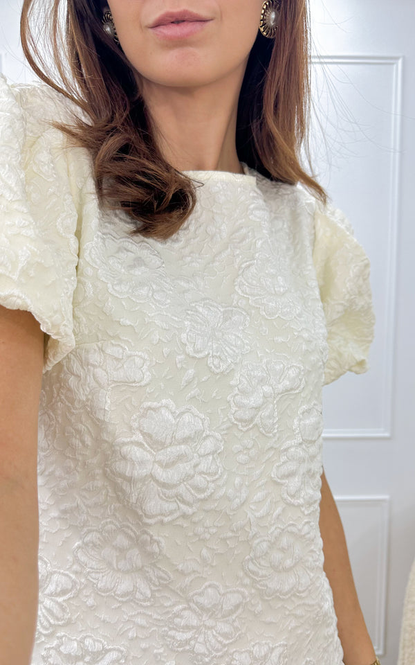 Robe ARABELLA - écru