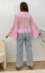 Blouse LUX - rose