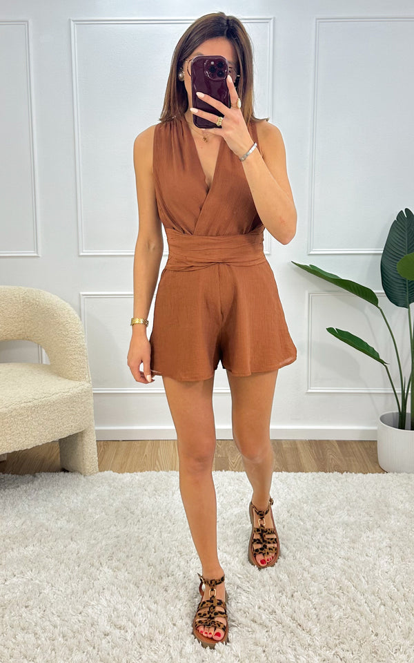 Combishort WADIM - terracotta