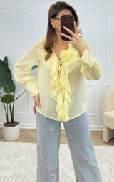 Blouse SURI - jaune