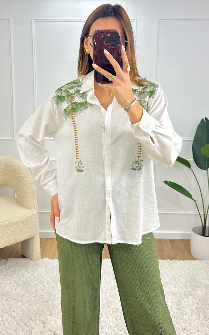 Chemise PAALM -  blanche