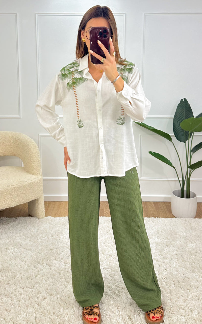 Chemise PAALM -  blanche
